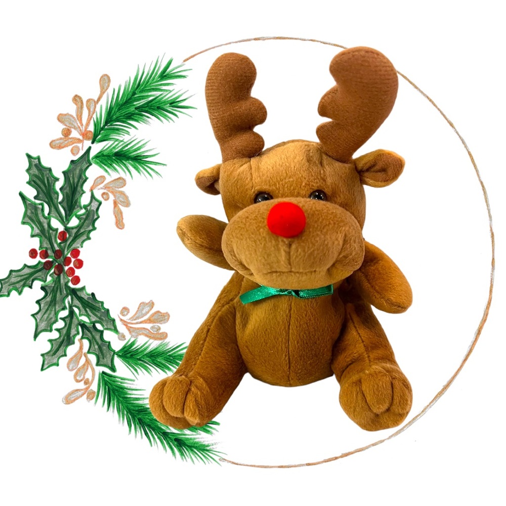 Christmas Reindeer Plush